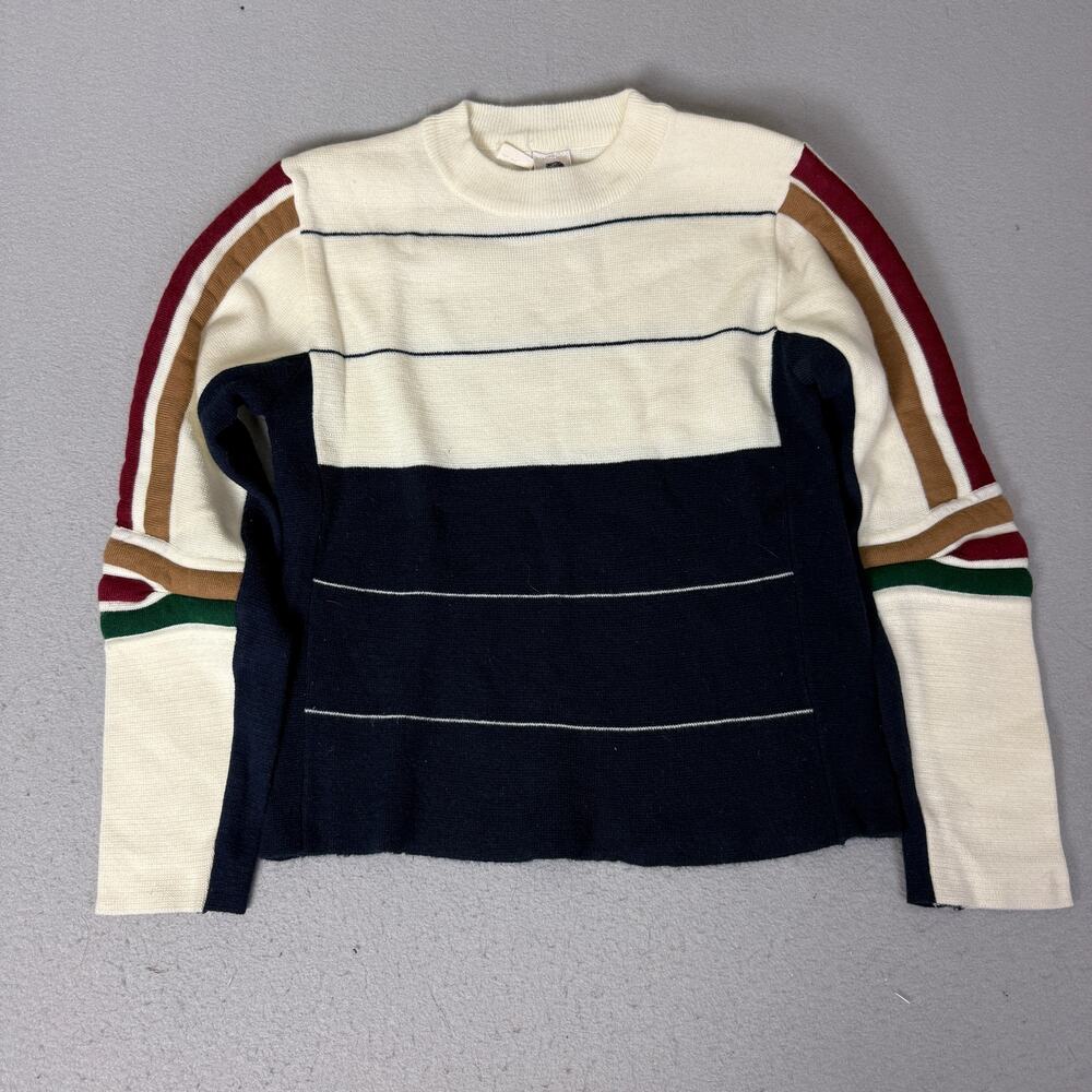 Vintage Kennington Ltd California Men’s Small Colorblock Striped Knit Sweater